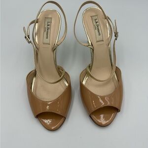LK Bennett sling back heels EU 38